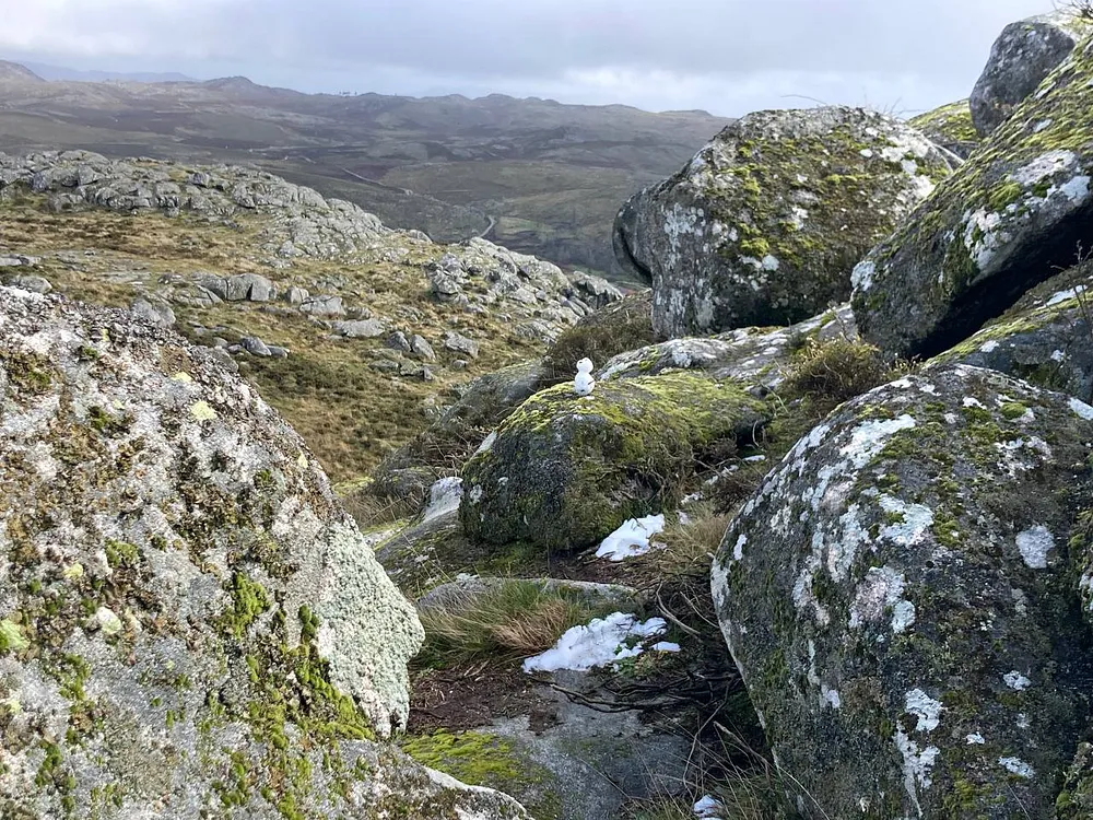Views and rocks of Serra da Freita