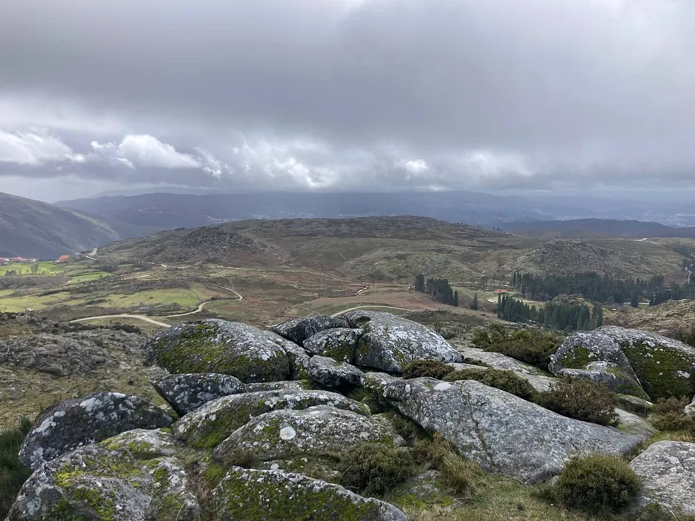 Views and rocks of Serra da Freita