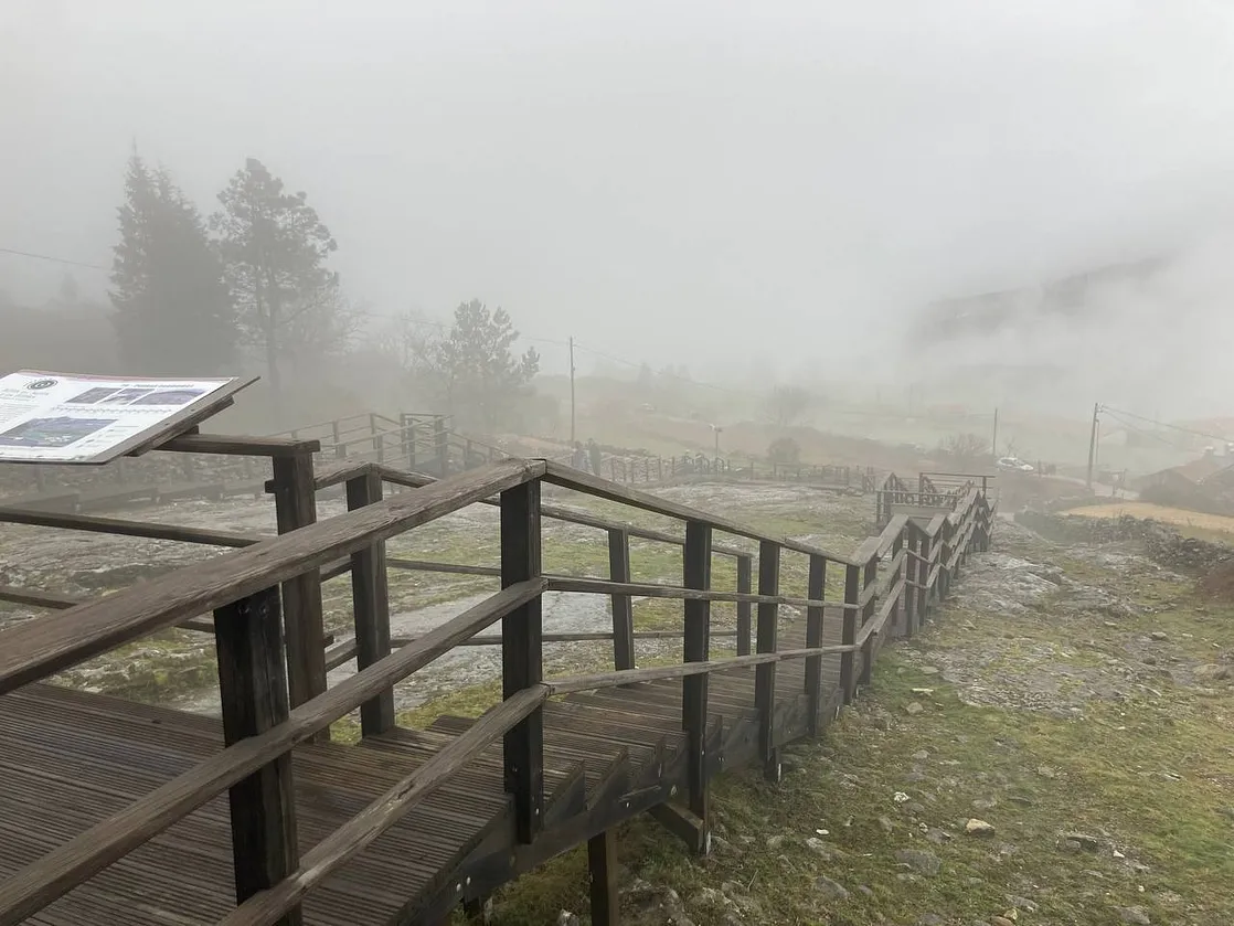 Rocks and mist of Pedras Parideiras
